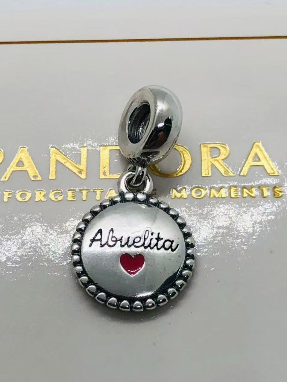Pandora Abuelita Exclusive Dangle charm S925 Silver with box